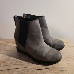 Sorel Joan of Arctic Wedge Booties SZ 7